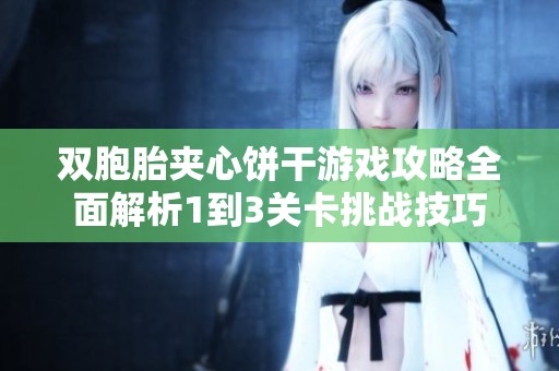 双胞胎夹心饼干游戏攻略全面解析1到3关卡挑战技巧