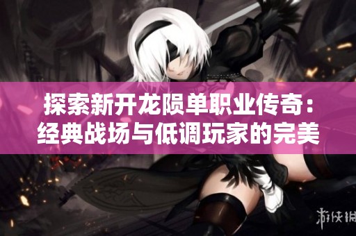 探索新开龙陨单职业传奇：经典战场与低调玩家的完美融合与重生之旅
