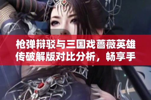 枪弹辩驳与三国戏蔷薇英雄传破解版对比分析，畅享手游城内购新体验