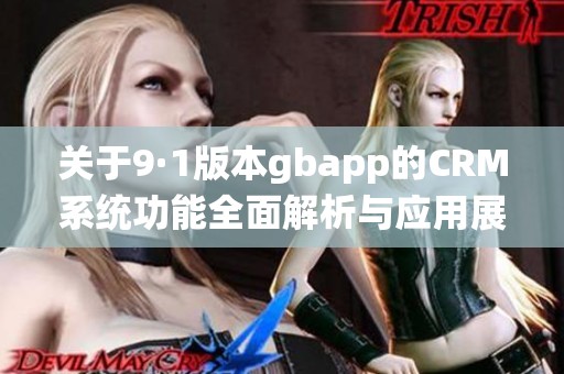 关于9·1版本gbapp的CRM系统功能全面解析与应用展望