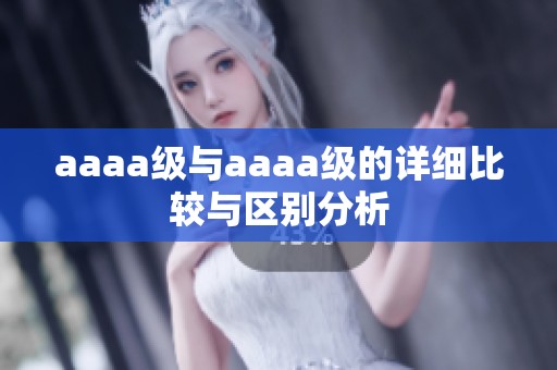 aaaa级与aaaa级的详细比较与区别分析