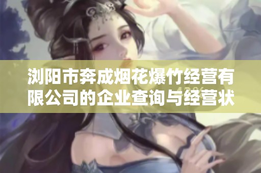 浏阳市奔成烟花爆竹经营有限公司的企业查询与经营状况分析报告