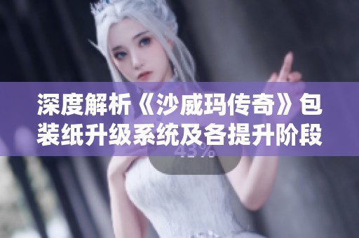 深度解析《沙威玛传奇》包装纸升级系统及各提升阶段详细信息