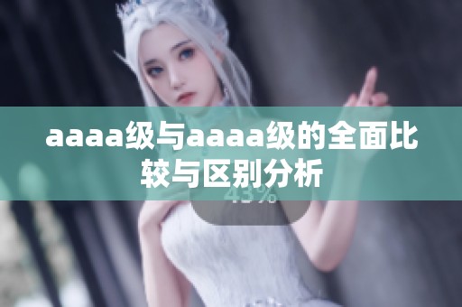 aaaa级与aaaa级的全面比较与区别分析