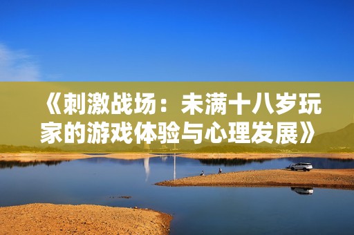 《刺激战场：未满十八岁玩家的游戏体验与心理发展》
