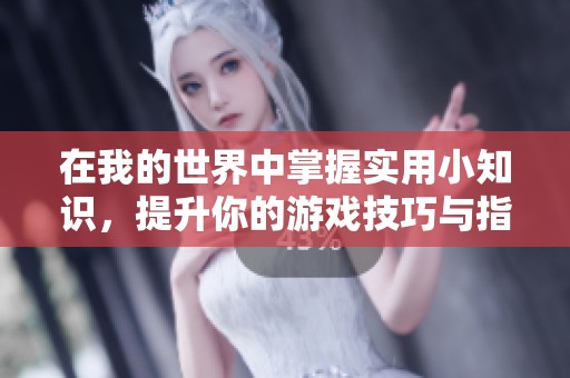 在我的世界中掌握实用小知识，提升你的游戏技巧与指令攻略