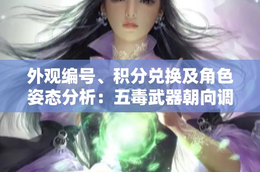 外观编号、积分兑换及角色姿态分析：五毒武器朝向调研综述