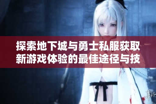 探索地下城与勇士私服获取新游戏体验的最佳途径与技巧