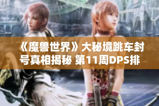 《魔兽世界》大秘境跳车封号真相揭秘 第11周DPS排行榜出乎意料