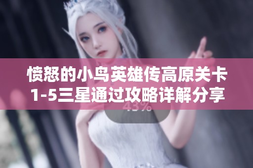 愤怒的小鸟英雄传高原关卡1-5三星通过攻略详解分享