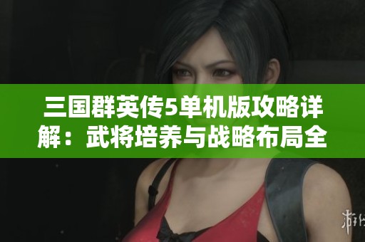 三国群英传5单机版攻略详解：武将培养与战略布局全面解析