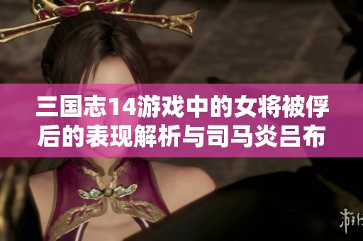 三国志14游戏中的女将被俘后的表现解析与司马炎吕布的关系探讨